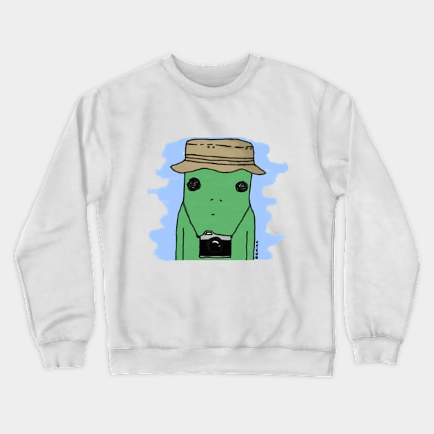 The Tourist (Background) Crewneck Sweatshirt by ElMilio